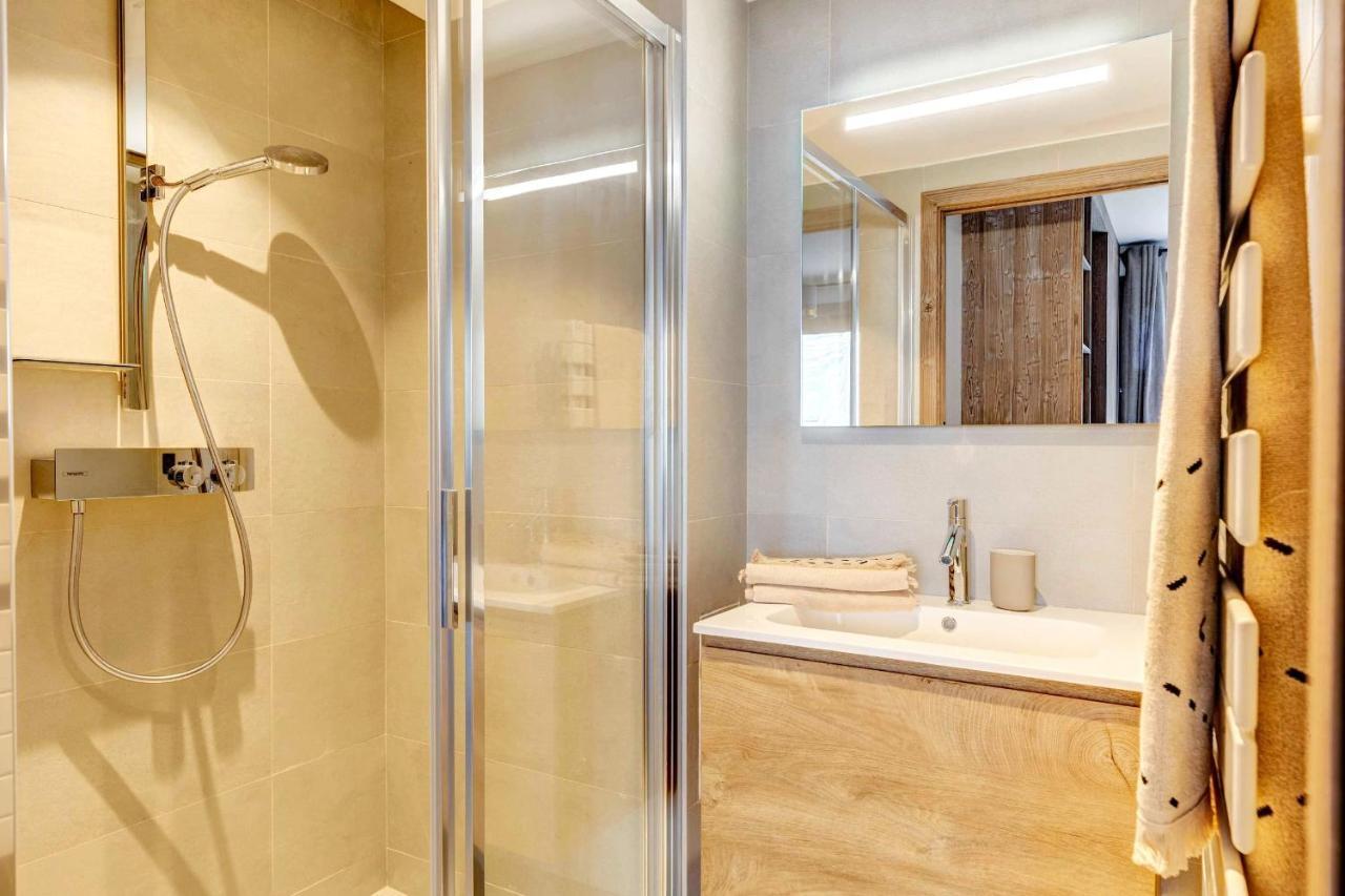 4-Room Apartment With Garden, Gym And Shared Spa Megeve Exterior photo