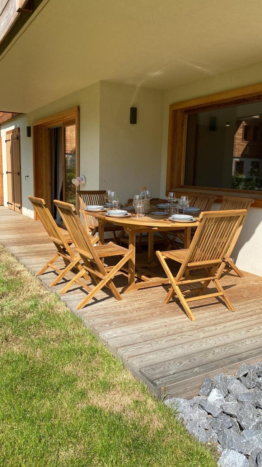 4-Room Apartment With Garden, Gym And Shared Spa Megeve Exterior photo